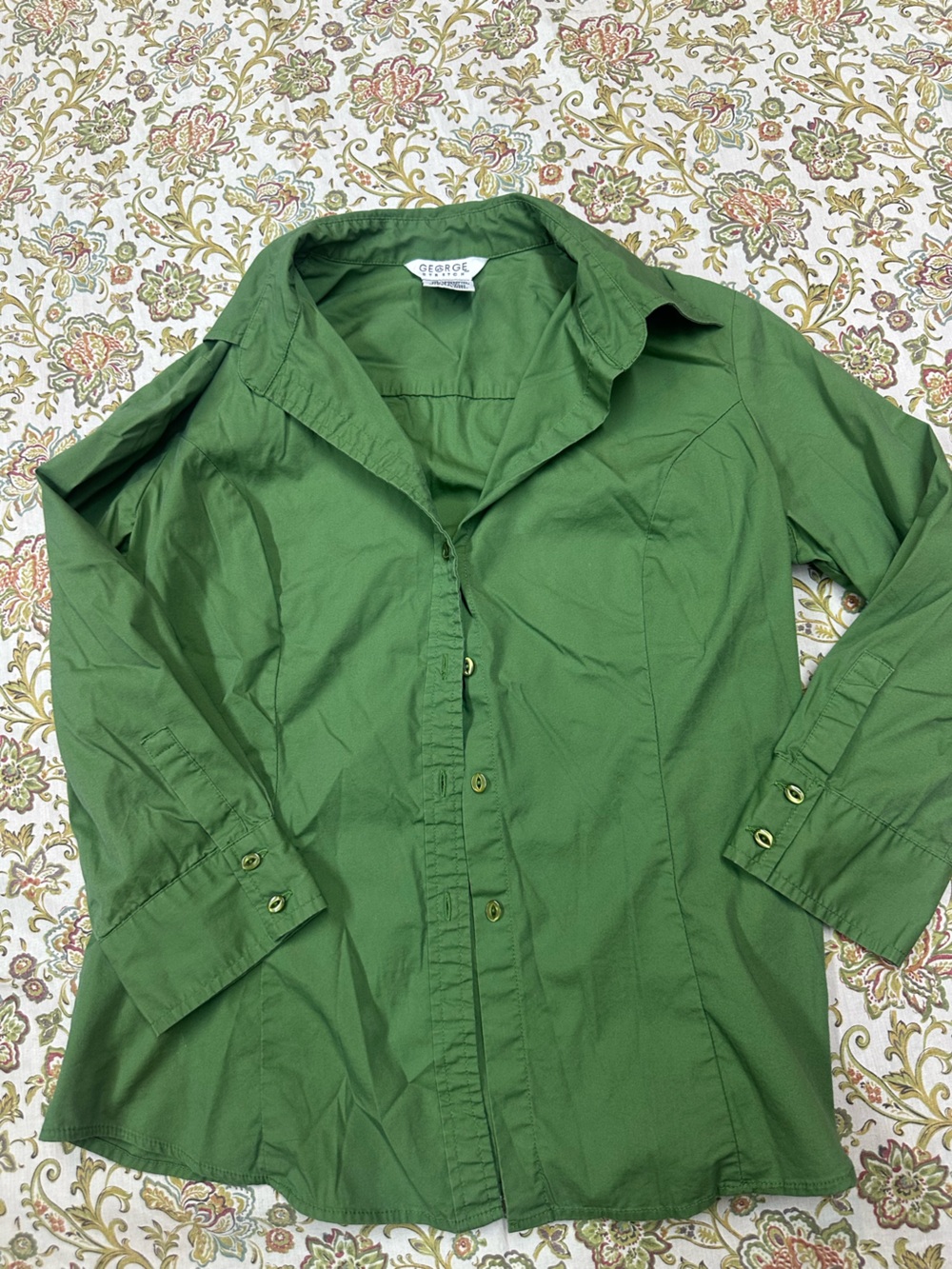 George Green Button-Down Women's Shirt